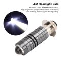 Universal Dual Colour LED Headlight Bulb P15D H6 PX15D For Bike. 