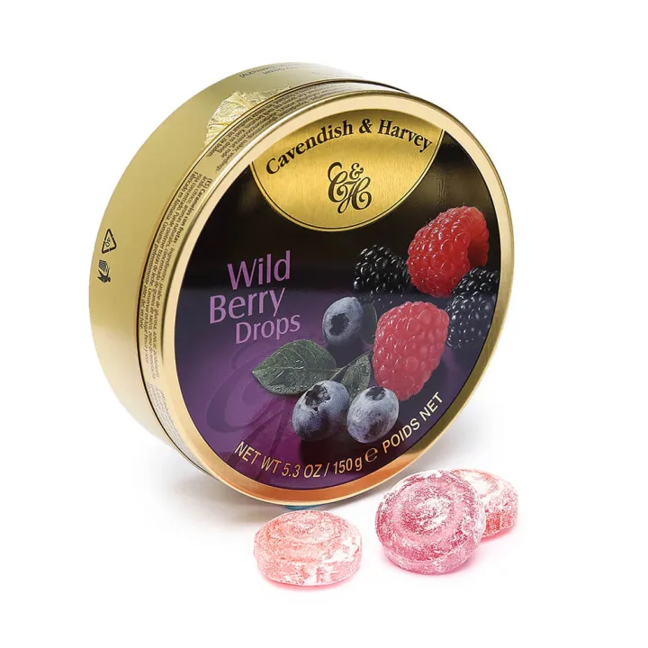 Cavendish & Harvey - 'SUGAR FREE' Wild Berry Drops 175g (Made in ...