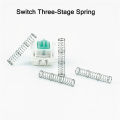 Mechanical Keyboard Switch Spring Three Two-Stage Extension 62g Custom Gaming Springs For Cherry Gateron Jwick SP-Star Mx Switch. 