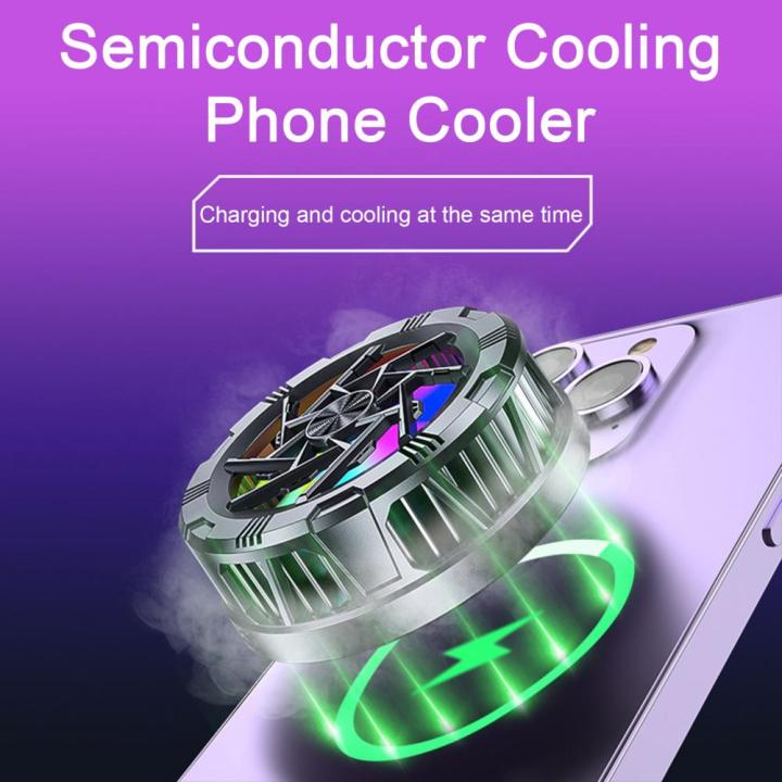 Iphone Magsafe Radiator Phone Cooler Magnetic Cooler, iPhone 11 12 13 14 Series MagSafe ...