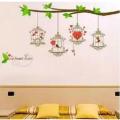 [Fundecor Monopoly] DIY wall sticker home decor birdcage branch decoration stick jm7294. 