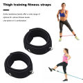 Ankle Resistance Band Booty Band Resistance Training for Legs Thighs Glutes Home Gym Workout Equipment for Butt Lift Hip Toning Ankle Strap Fitness Gear Adjustable Ankle Band. 