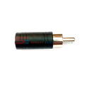 1PCS - 3.5mm Female Mono Plug To RCA Male Jack Audio Adapter Connector. 