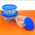 PLASTIC Food Container 3pcs - Food Containers 3 in set. 