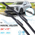 2x For GWM Haval Jolion 2021 2022 2023 Rubber Strip Refill Front Frameless Wiper Blade Brushes Window Cleaning Auto Accessories. 