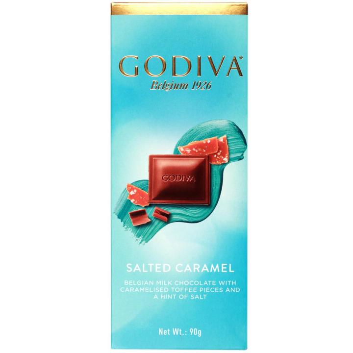 GODIVA CHOcolate SALTED CARAMEL 90G