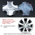 Car Wheel Center Cap Cover Auto Badge Sport Rim Wheel Hub Cap Case Parts Accessories For Hyundai Getz IX3 Elantra Celesta Avante Verna Sonata Fe Tucson Mistra La Festa Rainier Accent. 