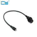 【All Of Me】Micro USB 2.0 Mount Connector IP67 Waterproof Cable 30cm Micro-USB 5pin Male Extension cord cables Water Proof. 