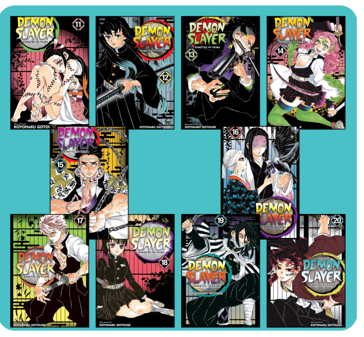 Demon Slayer Kimetsu no Yaiba, by Koyoharu Gotouge (Author)| Volume 11- 20| Demon Slayer Kimetsu no Yaiba (23 book series)