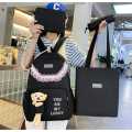 EFASHION 2022 Women Backpack 3 Pcs Set  School Bags For Teenage Girls  College Student Kids Book Bag Rucksack. 