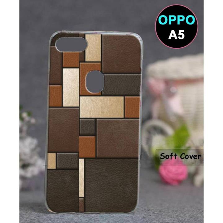Oppo A5 Pouch -  Leather Style Cover