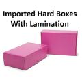 Pink Boxes 6X4X2 Inches - Pink Hard Corrugated Boxes - Beautifull Pink Boxes Bundle Of 10/20/50 Boxes. 