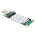 Mini PCI-E to USB Riser Card for WWAN Test Adapter 3G/4G Module With. 