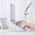 Adjustable Laptop Stand, Portable Aluminum Laptop Riser Laptop Holder for Desk. 