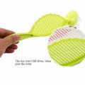 Random Color Plastic Kitchen Rice Bean Washer and Cleaner Colander Practical Plastic Sieve Strainer Kitchen Tool, Strainer With Handle For Rice, Beans, Fruits and Vegetables. 