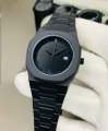 Arabic Aura Watch for Men & Women – 2025 Black Stainless Steel Stylish Waterproof Quartz Smartwatch with Modern Arabic Dial Design. 