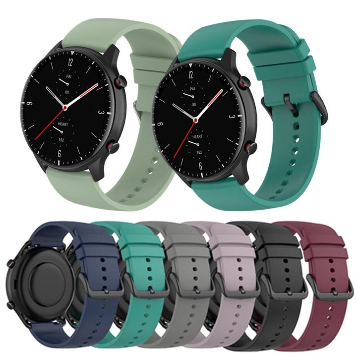 22mm For Huami Amazfit GTR2 GTR2e GTR 47mm Smart Watch Sport Silicone Strap For Huawei Watch GT 2e GT 2 Pro Bracelet Accessories Daraz.pk