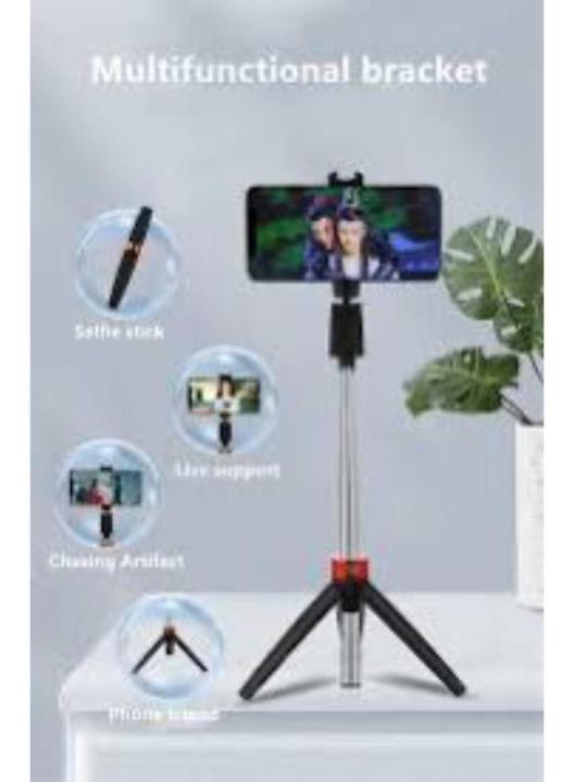 3-in-1%20Wireless%20Bluetooth%20Selfie%20Stick%20Tripood%20with%20Detachable%20Remote%20Shutter%20%E2%80%93%20Foldable%20&%20Extendable%20Universal%20Phone%20Holder%20for%20TikTok,%20YouTube,%20Vlogging%20&%20Travel%20-%20Image%204