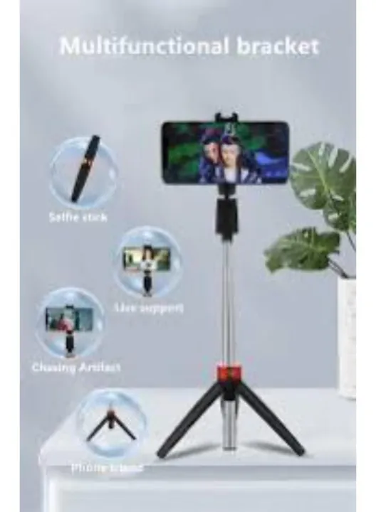 3-in-1%20Wireless%20Bluetooth%20Selfie%20Stick%20Tripood%20with%20Detachable%20Remote%20Shutter%20%E2%80%93%20Foldable%20&%20Extendable%20Universal%20Phone%20Holder%20for%20TikTok,%20YouTube,%20Vlogging%20&%20Travel%20-%20Image%204