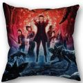 Nice Custom Stranger Things Pillowcase Cotton Linen Fabric Square Zipper Pillowcase 45X45cm Wedding Decorative Pillow cover. 