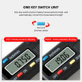 YIERYI Digital Tyre Tire Tread Depth Gauge Tire Tester Tread Checker Auto Tire Wear Detection Measuring Tool. 