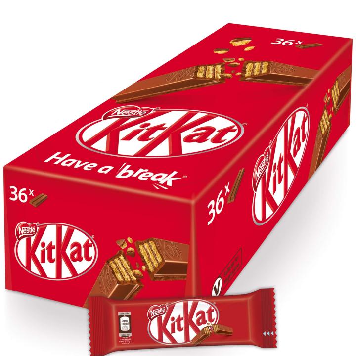 Kit Kat 2 Finger Milk Chocolate Bar (36 Pieces Box)