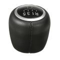 5 Speed Manual Gear Shift Knob PU Leather Lever Shifter Handball for Opel Vectra C Signum Facelift 2005 2006 2007 2008. 