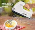 Electric 7-Speed Super Hand Mixer (White). 