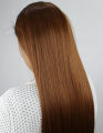 Rust Brown 30 Inch Long Extension 5 Clips Extension. 