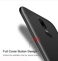 OnePlus 6 Soft Matte Black Back Cover. 