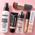 Makeup Deal of 05 -  Liquid Concealer, Makeup Primer, Makeup Fixer, Chubby Foundation Brush, Foundation Tube. 