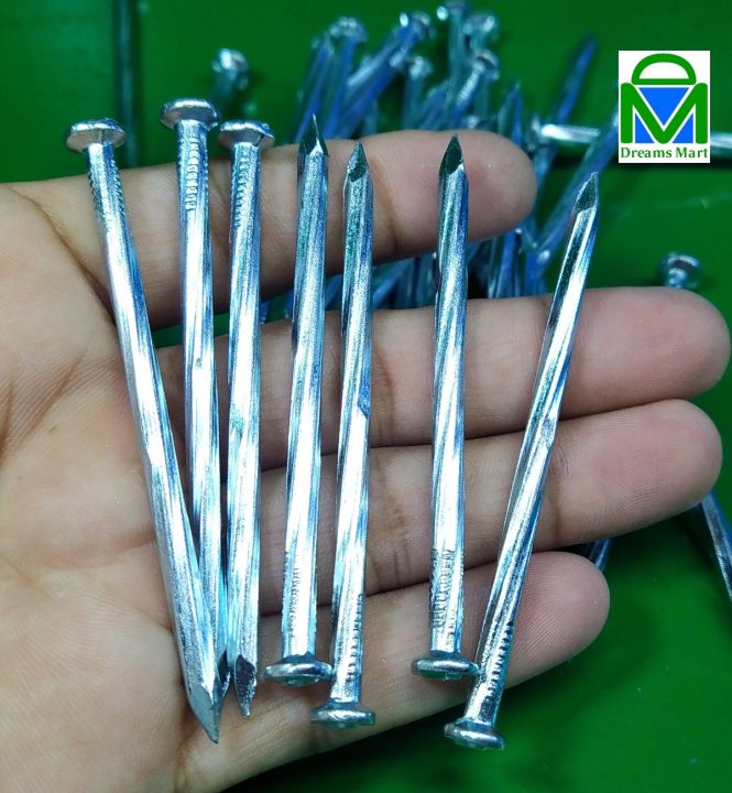 DreamsMart%20Pack%20of%2010pcs%203%20inches%20Hardened%20China%20Steel%20High%20Toughness%20Concrete%20Cement%20Wall%20Bricks%20Wood%20Plastic%20Nails%20-%20Image%202