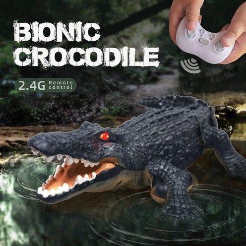 High Speed Remote Control Swimming Crocodile Boat BY HAMZA EXPRESS