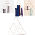 Metal Triangle Shape Tie/Scarf Storage Hanging Organizer / Hanger. 