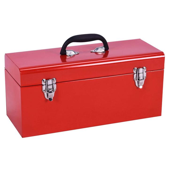 TOOL BOX METAL RED