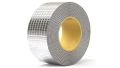 4-Inch Silver Aluminum Foil Tape - Reliable Waterproof Adhesive for Leak Sealing. 
