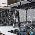 White Marble Wallpaper Sheet Sticker Self Adhesive WaterProof PVC Wallpaper For Kitchen, Cabinets, Walls and Furniture SIZE (1FEET BY 2FEET) (2FEET BY 6FEET) Posh Store's. 