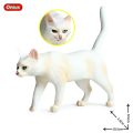 【Funny Bunny Toy Store】Oenux Simulation Mini Pet Cat Animal Miniature Model Persian Black Action Figures Home Decoration Toy Kids Gift. 