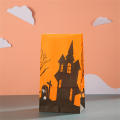 Cat Party Favors Halloween Candy Boxes Kraft Paper Gift Bags Pumpkin Gift Bags Horror House Decor. 