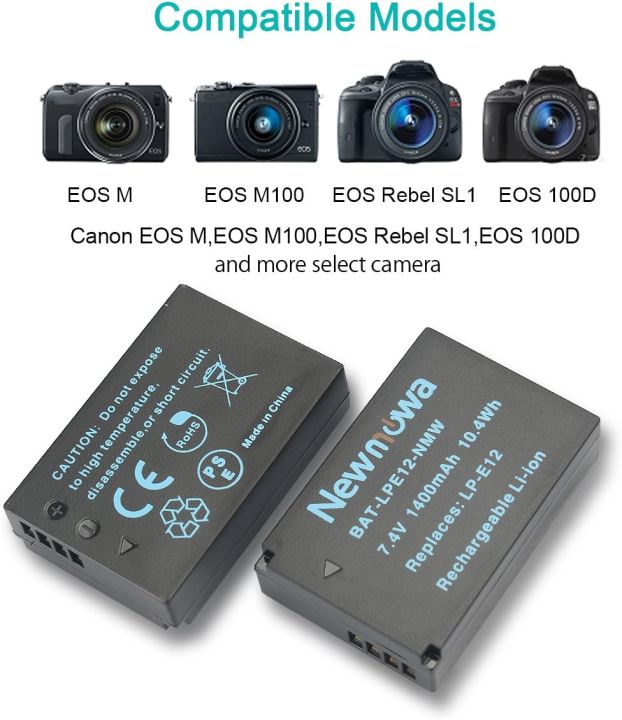 Newmowa%20LP-E12%20Replacement%20Battery%20for%20Canon%20LP-E12%20and%20Canon%20EOS%20M,%20EOS%20M2,%20EOS%20M10,%20EOS%20M50,%20EOS%20M100,%20EOS%20M200,%20EOS%20Rebel%20SL1,%20EOS%20100D,%20PowerShot%20SX70%20HS%20(1%20battery)%20-%20Image%204