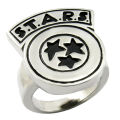 New design manufacturer wholesale stainless steel Goth rings for men. 