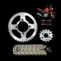 YAMAHA YBR 125 CHAIN SPROCKET SET - YBR, YBR-G, YBZ IMPORTED. 