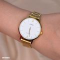 Original Casio - LTP-VT01G-7BUDF - Stainless Steel Wrist Watch for Women. 