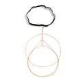 Leg Chain for Women Fille Toute Nue Metal Body Jewelry Festival Outfit 4 Layers Accessories Thigh Ornament Couple Gift. 