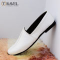 Travel Collection - Nagra shoes - Arabic khussa for men - White Color. 