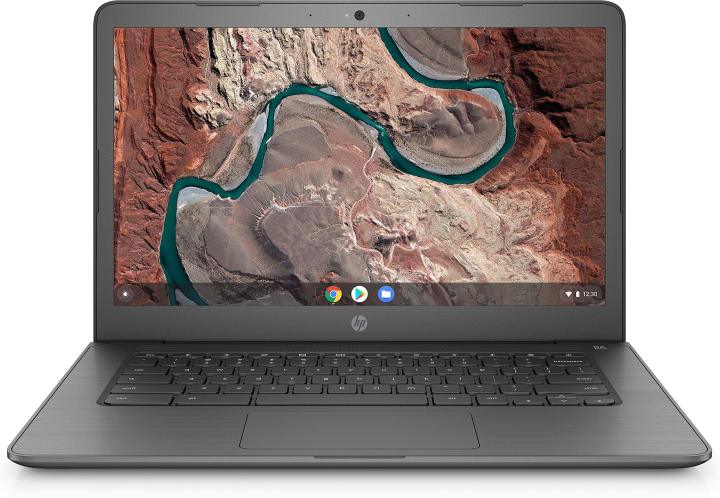 HP | Chromebook 14 G6 | 4GB RAM | | 32GB Storage | 14″ Display | Playstore Supported | 1.10 GHz Intel Celeron N3350 | ChromeBook - FREE LAPTOP BAG