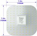 Hizashi 14W 2D 2 Pin LED GR8 DD Light Bulb -Square Lamp- 4000K Cool White - 1700 Lumens - Replaces 28W CFL - Super Bright. 