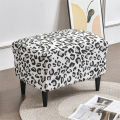 Leaves Printed Wing Chair Cover Stretch Spandex Armchair Cover Nordic Removable Relax Sofa Slipcover Furniture Protector Covers. 