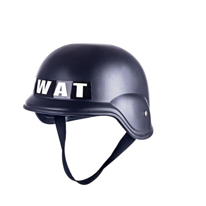 NERF SWAT Outdoor Activity Protective Helmet Toy Black