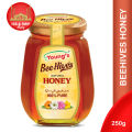 Young's Natural Beehives Honey - 250 gms Glass Jar. 